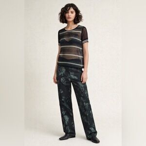 Scotch & Soda Maison - Stripe Sheer Top